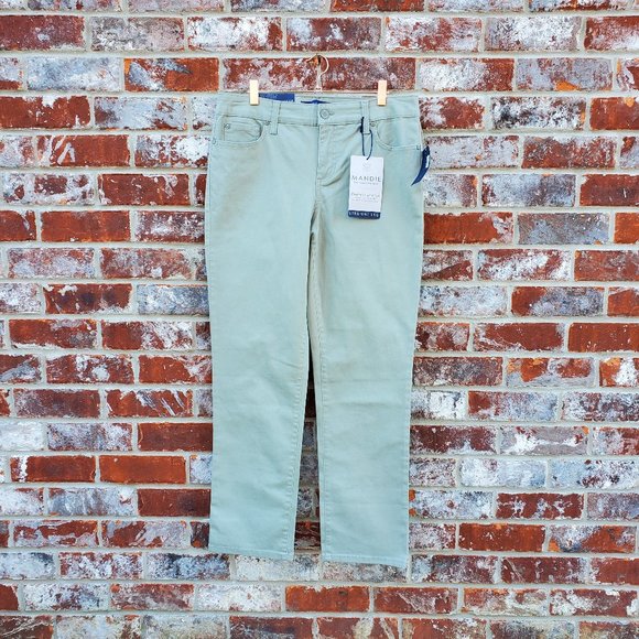 Bandolino Womens Stretch Straight Pant 